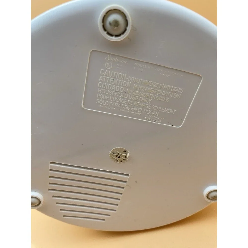 Sunbeam Hot Pot Express Electric Adjustable Heat White 32 Ounce-Tested Working